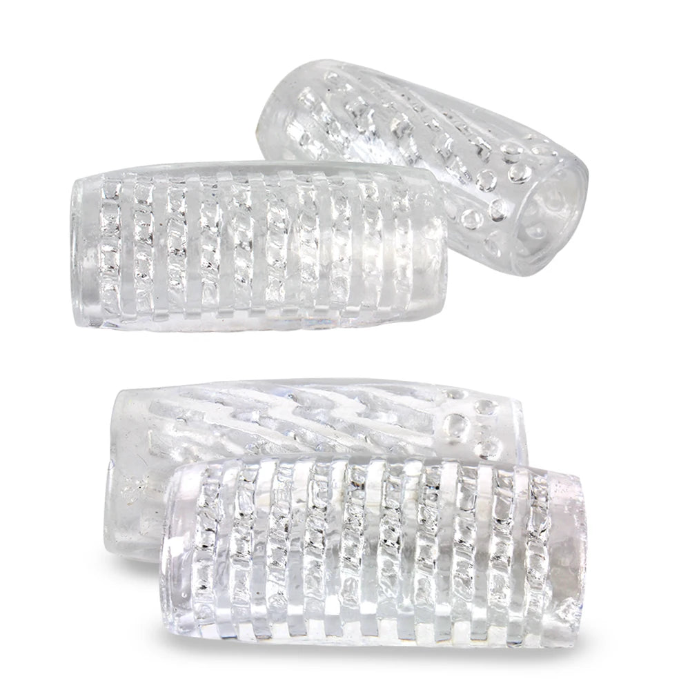 Transparent Male Masturbator (9cm)