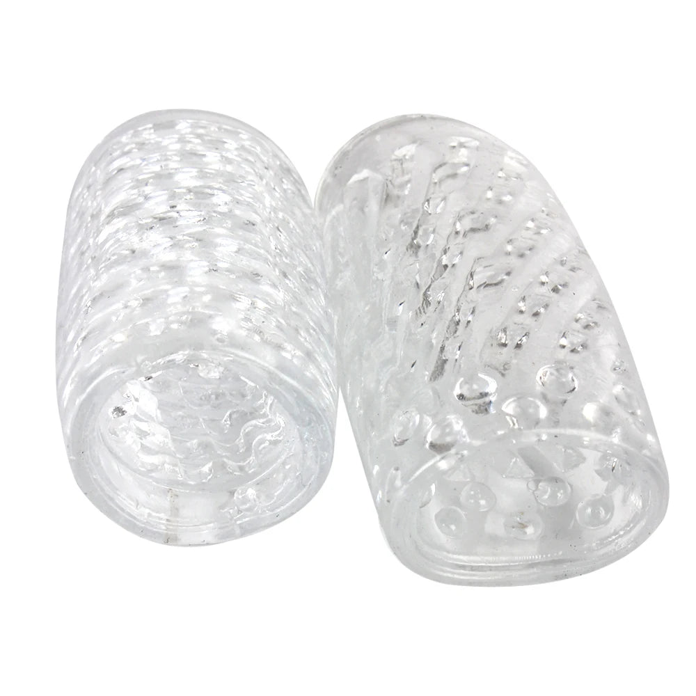 Transparent Male Masturbator (9cm)