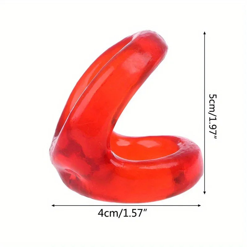 Silicone Double Penis Ring