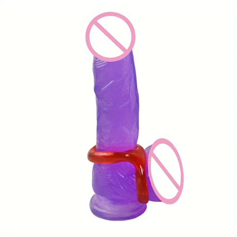Silicone Double Penis Ring